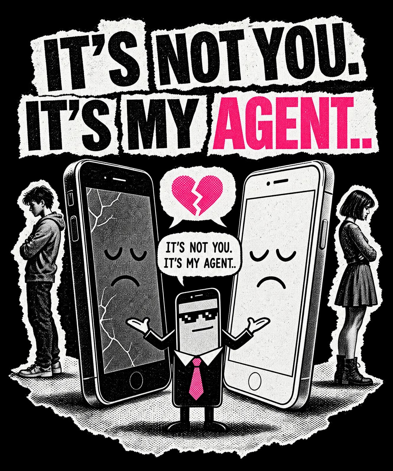 IT'S NOT YOU. IT'S MY AGENT.