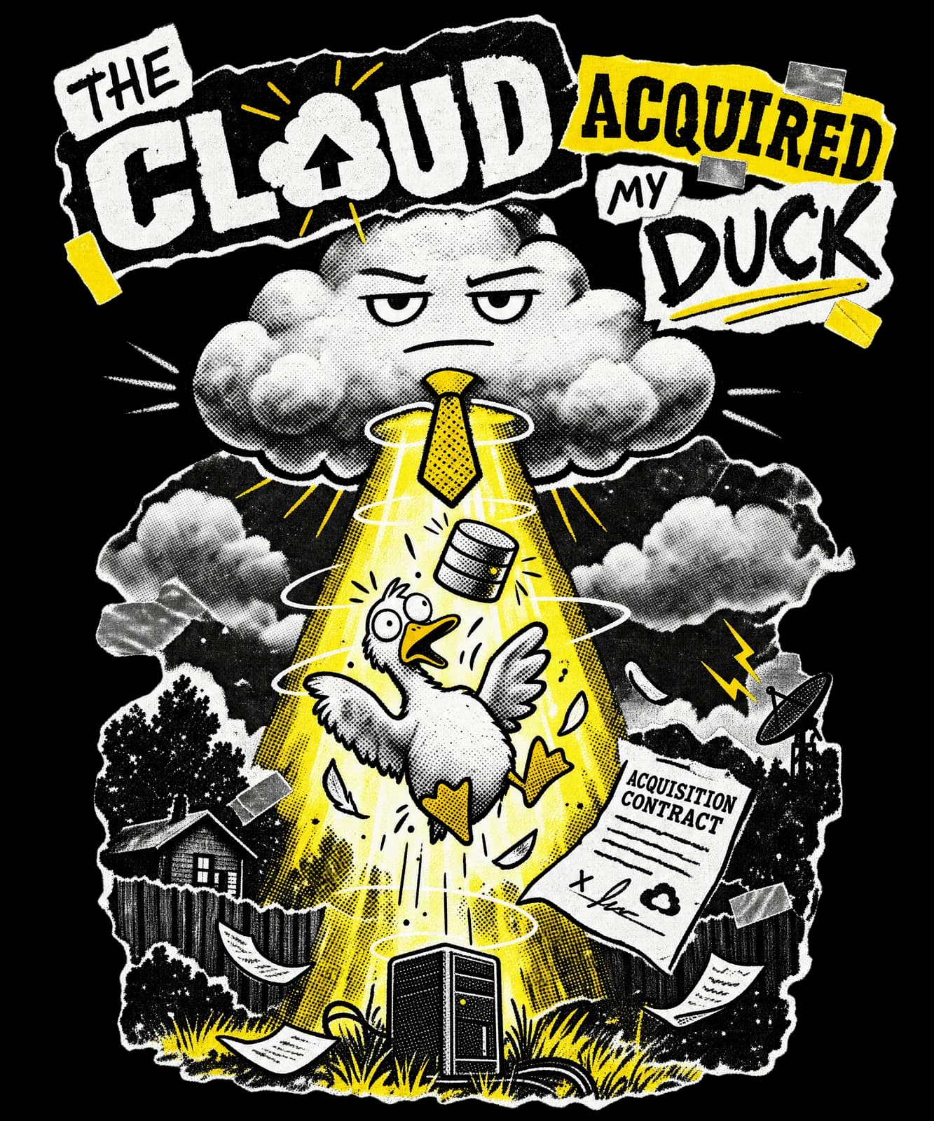 THE CLOUD ACQUIRED MY DUCK