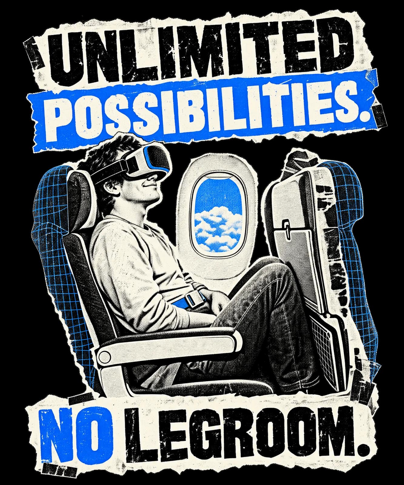 UNLIMITED POSSIBILITIES. NO LEGROOM.