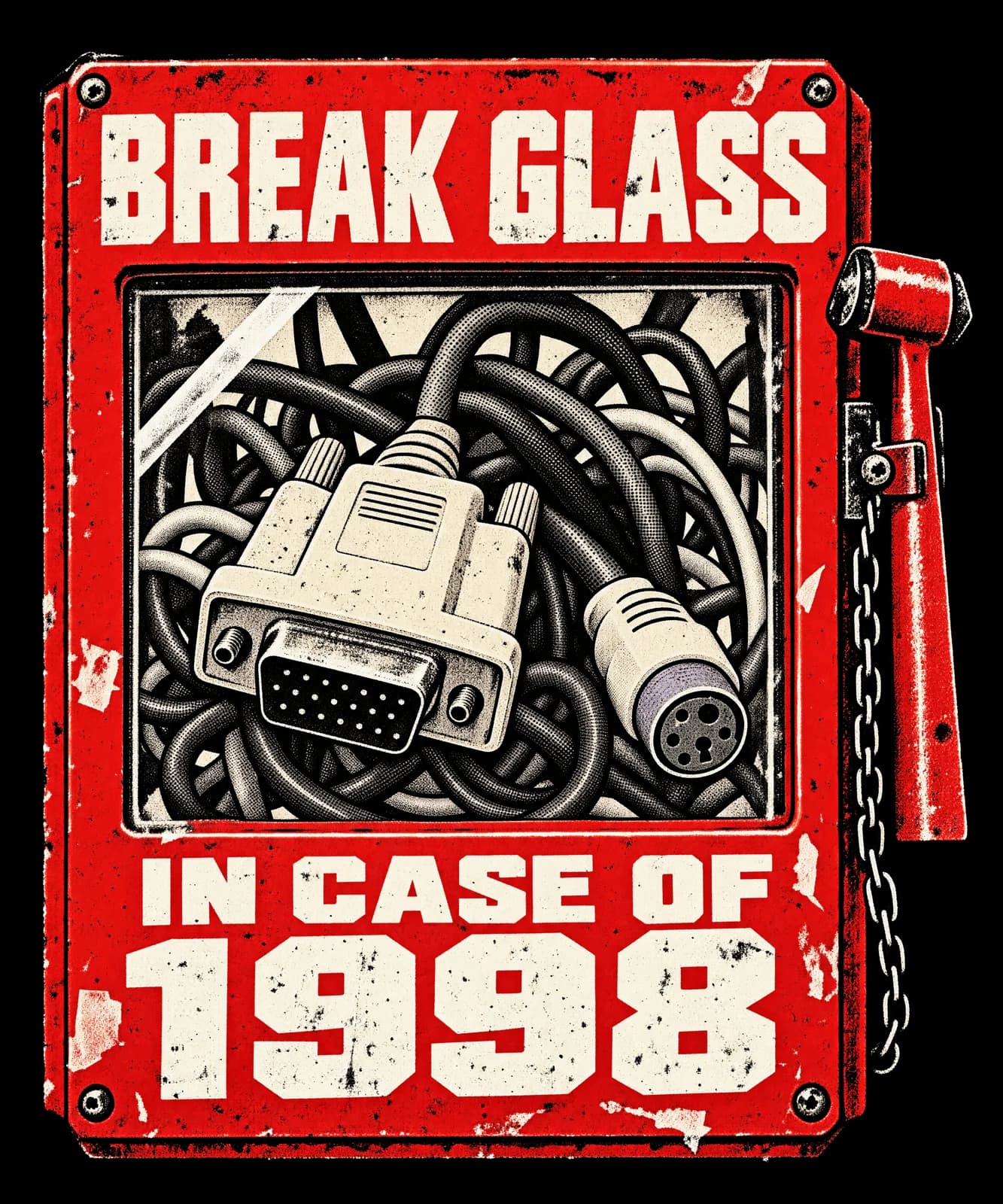 BREAK GLASS IN CASE OF 1998