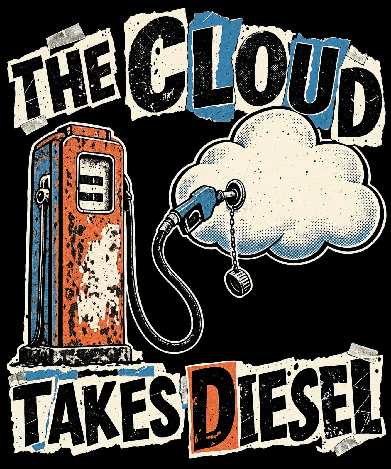 THE CLOUD TAKES DIESEL