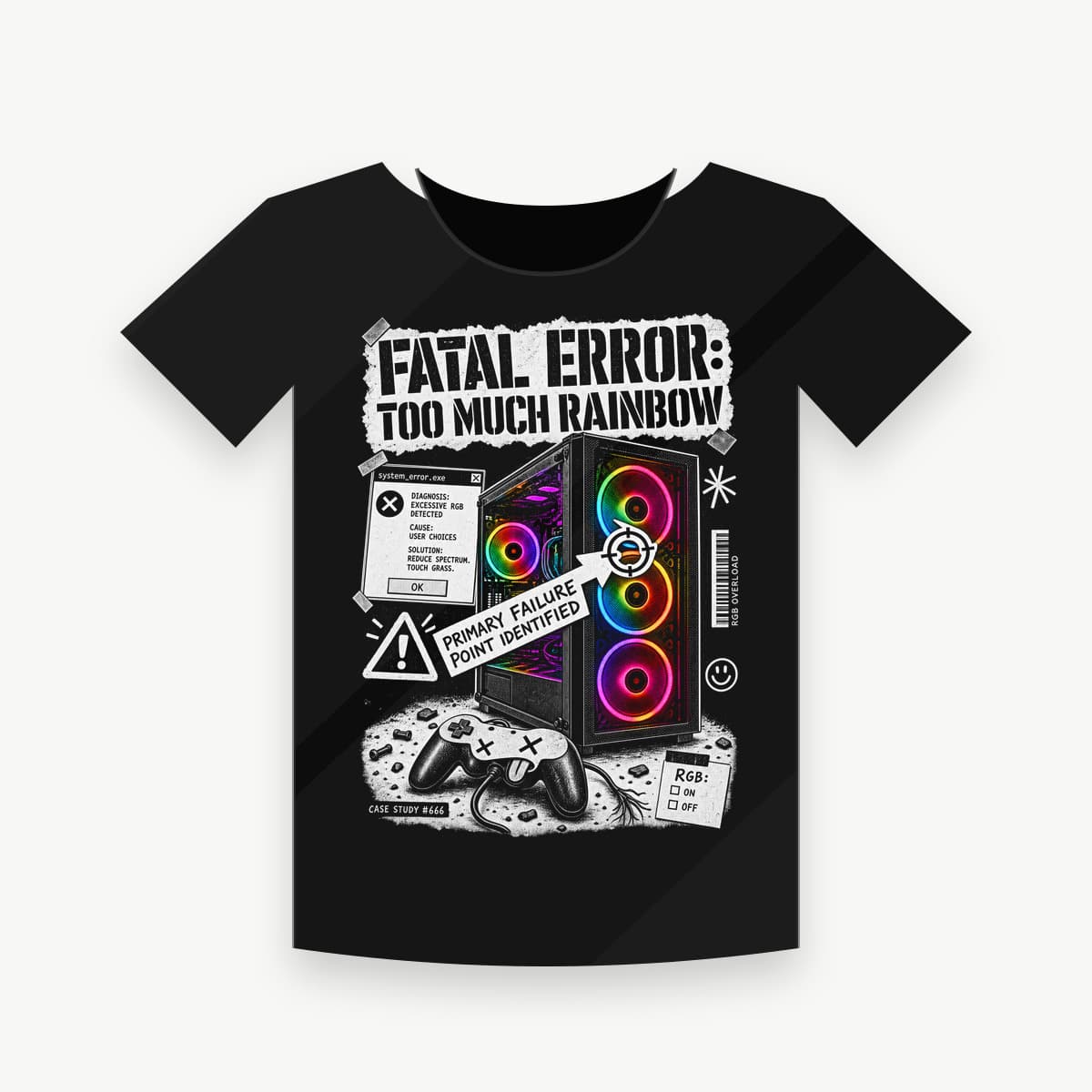FATAL ERROR: TOO MUCH RAINBOW