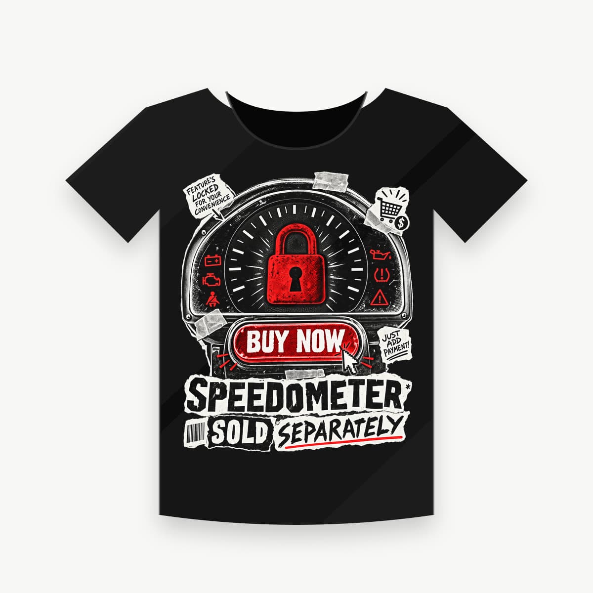 SPEEDOMETER SOLD SEPARATELY