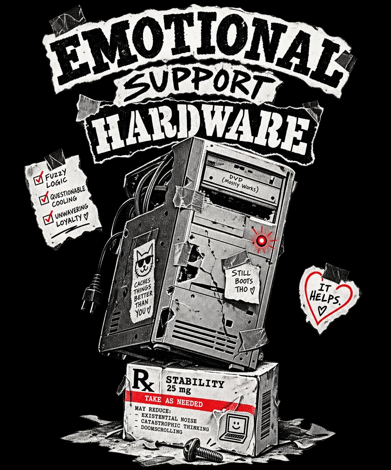 EMOTIONAL SUPPORT HARDWARE