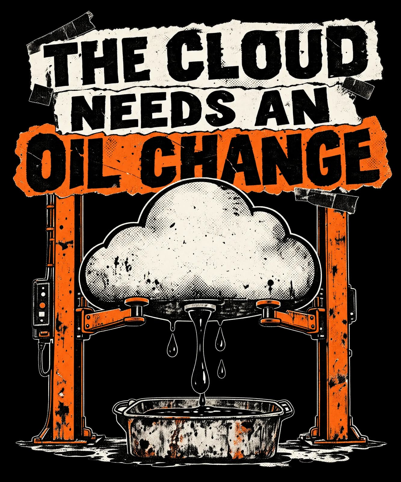 THE CLOUD NEEDS AN OIL CHANGE